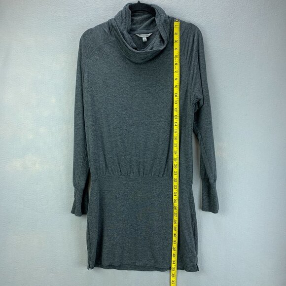 Athleta Dress Womens Extra Small Gray Tunic Duran Drop‎ Waist Jersey Stretchy - Picture 8 of 15